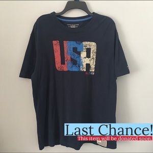 TOMMY HILFIGER T-shirt Short Sleeves Shirt XL